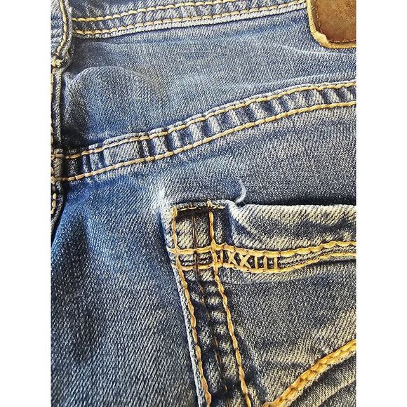 BKE Men's Tyler Straight Leg Blue Jeans Size 40L ABC23025 Stretchy - Picture 5 of 6